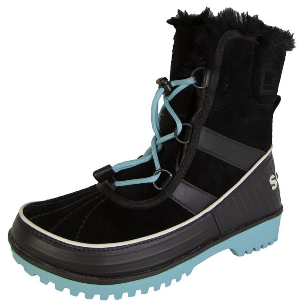 Sorel Youth Tivoli II Snow Boot Black Blue